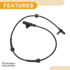 ABS Wheel Speed Sensor No. 47901ED000 for Nissan Cube (2009–2014) Rear Left