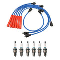NGK Wire Set & Denso 6 Iridium TT Spark Plug Kit for Chevrolet G10 Malibu Suburban (1970–1995)