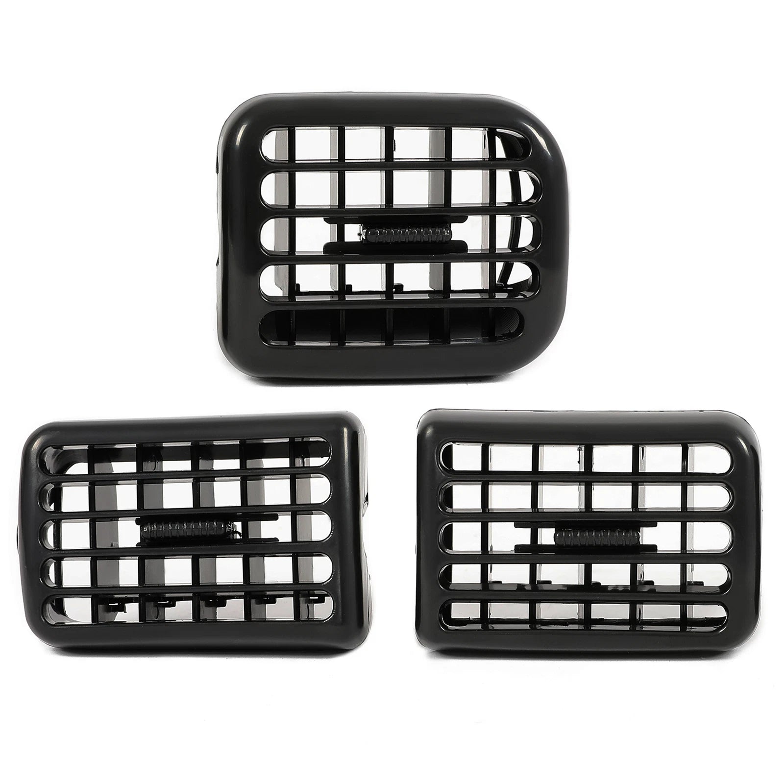 3PC A/C Air Heater Dash Bezel Vents for Dodge Ram 1500 2500 3500 (1998–2002)