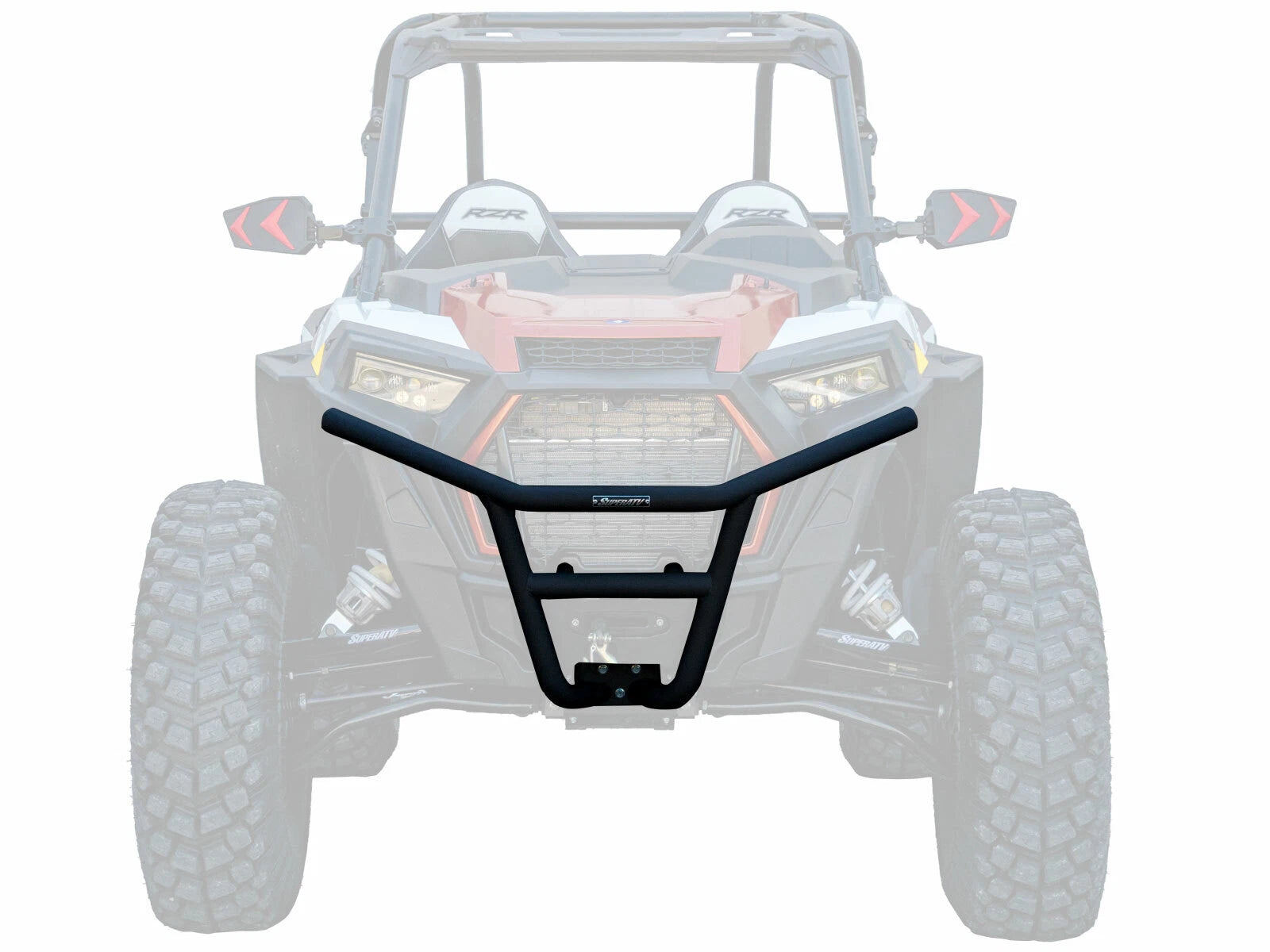 Front Low Profile Bumper for Polaris RZR XP Turbo (2016–2023) - Black