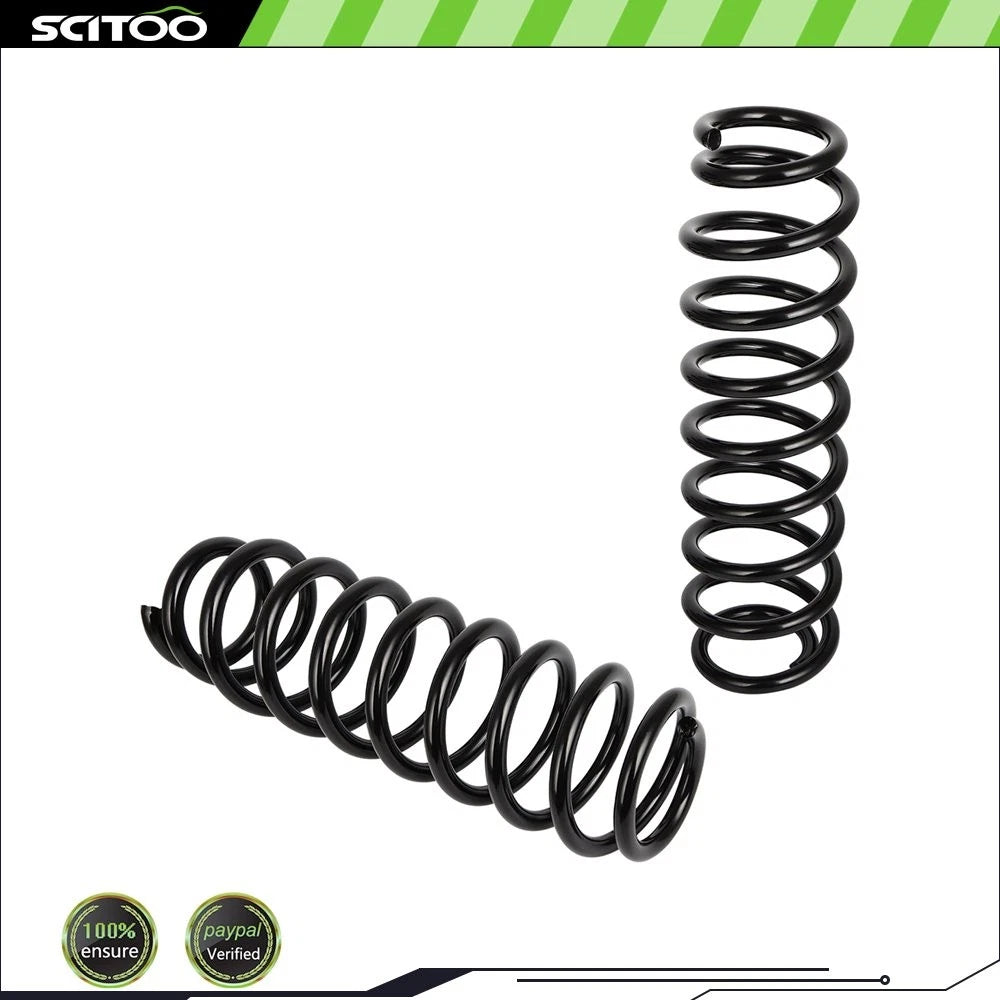 Set of 2 Rear Coil Springs for Jeep Patriot L4 2.0L 2.4L 4WD (2011–2017)