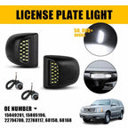 LED License Plate Light for Chevy Silverado GMC 1500 2500 3500 (2014–2023)