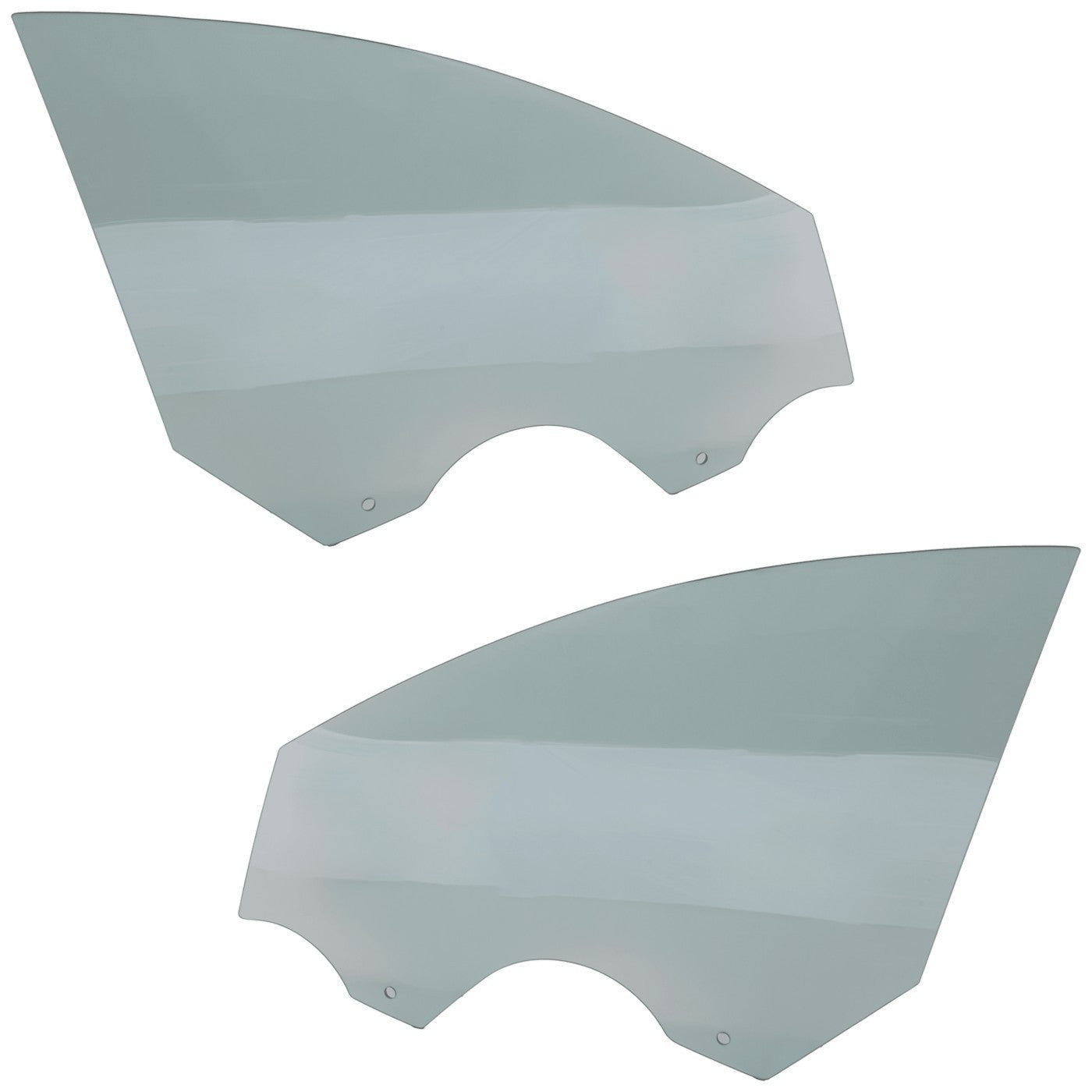 Set of 2 Front Door Glasses for Regal