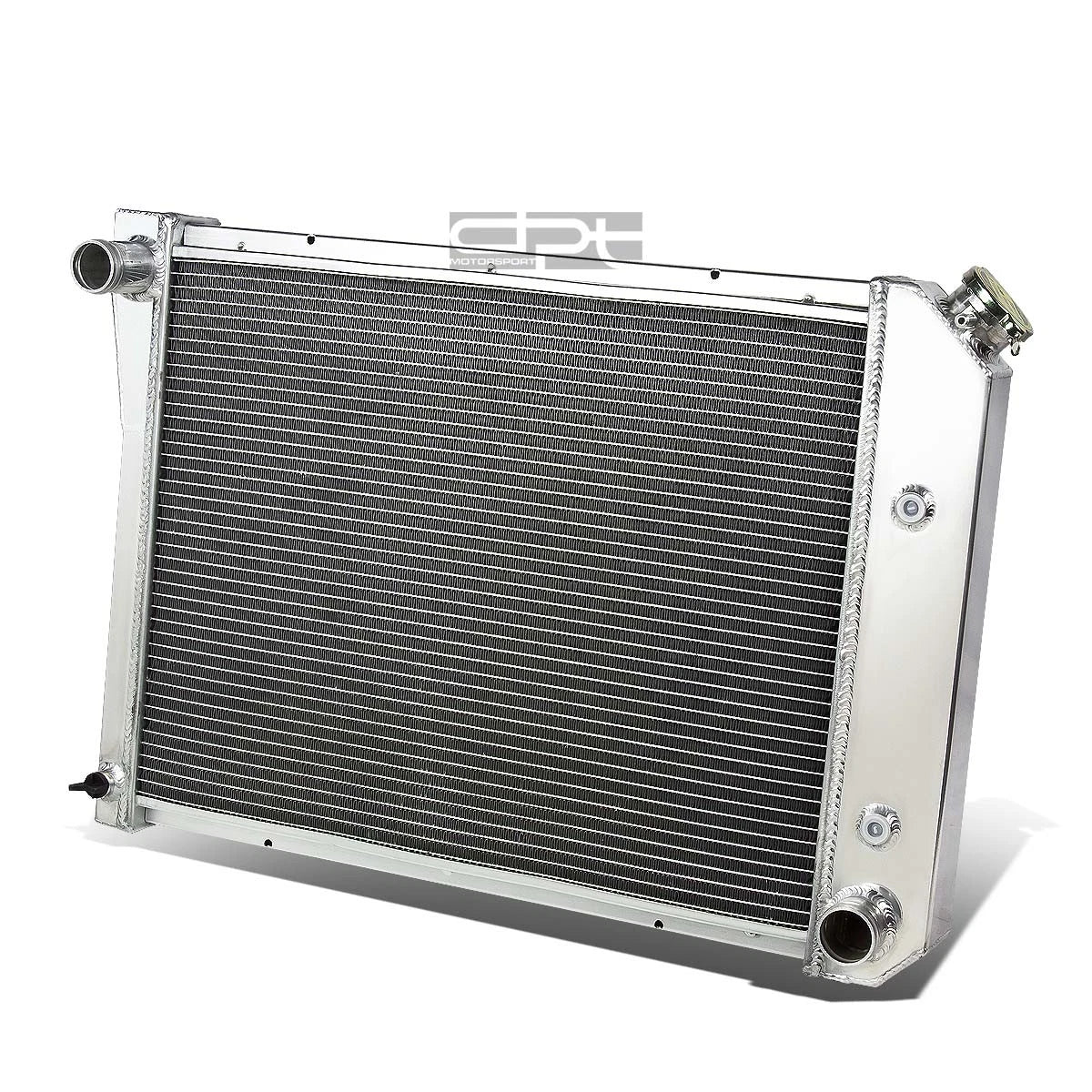 3-Row Aluminum Racing Radiator for Chevy Camaro SBC 6Cyl/V6 (1971–1988)