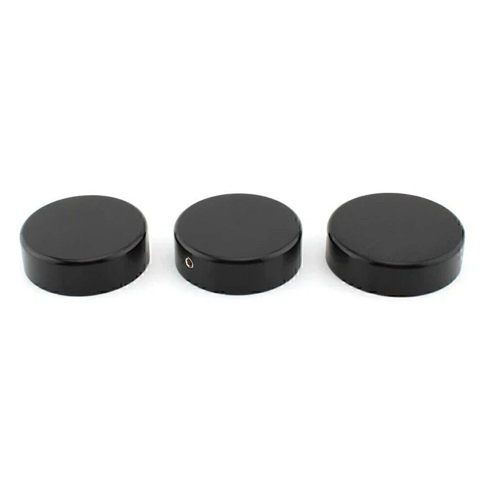 Black Upper Fork Stem Covers for Harley Sportster 48 XL1200 (1988-2013)