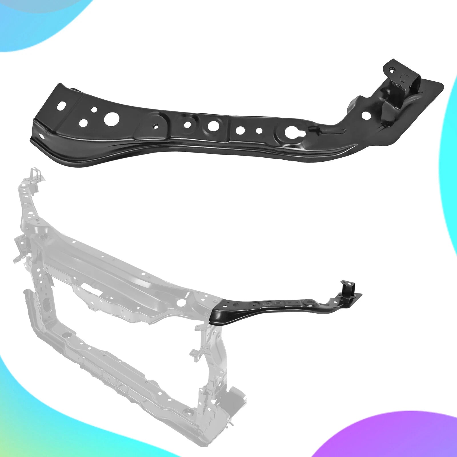 Left Radiator Support Upper Tie Bar Bracket for Lexus ES350 (2007–2012)