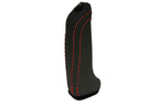 E Brake Handle Cover for BMW F32 F33 F36 (2013–2019) Carbon Fiber Red Stitch