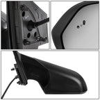 Power Adjustment Heated Driver Side Door Mirror Left for Hyundai Sonata (2015–2017) HY1320228