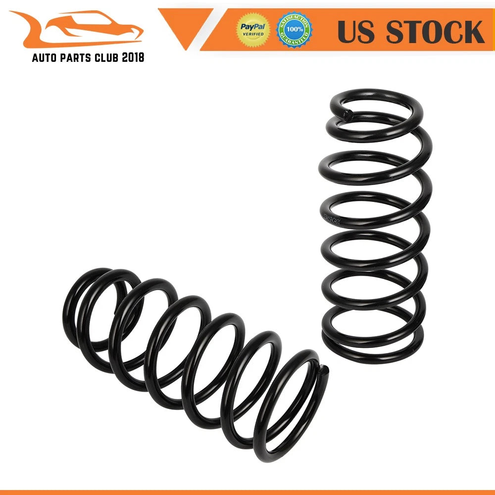Set of 2 Rear Coil Springs for Honda Civic L4 1.3L 1.8L (2006–2011)