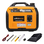 3500 Watt Portable Inverter Generator - Lightweight & Super Quiet