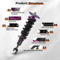Coilovers for Nissan 350Z (2003–2008) Adjustable Height Suspension Kit