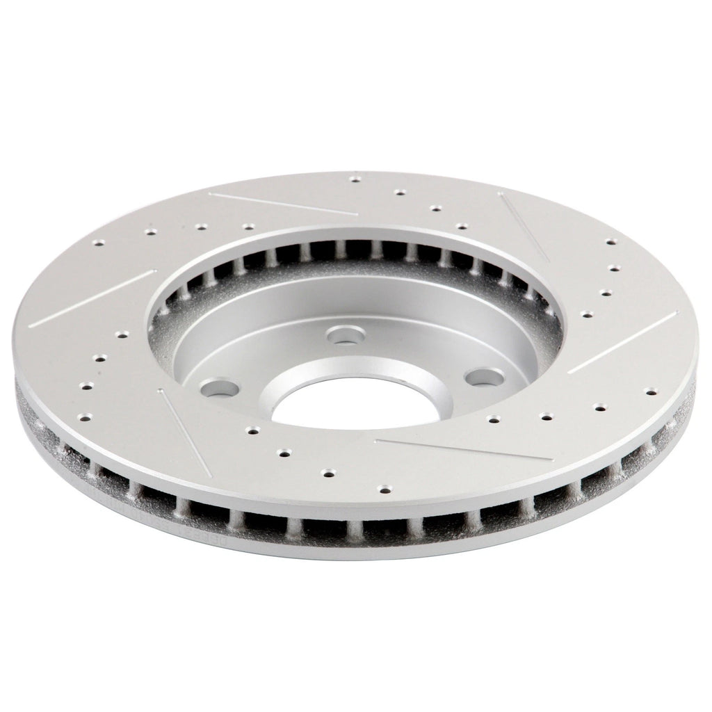 Drilled Slotted Front Brake Rotors for Pontiac Grand Chevrolet Malibu (1999–2005)
