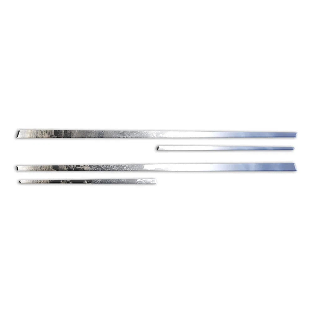 Diamond Grade 4pc 2 1/8" Tapered Accent Trim for 2009-2024 Jaguar XJL