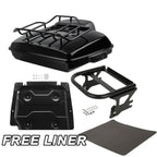 Black Razor Trunk Pad for Harley Electra Road Glide (1997–2008)