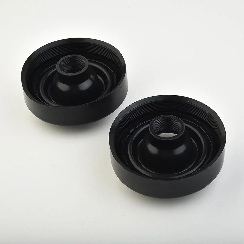 2 x Car Headlight Dust Cover 80MM Soft Rubber for LED HID Xenon Lamps