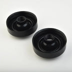 2 x Car Headlight Dust Cover 80MM Soft Rubber for LED HID Xenon Lamps
