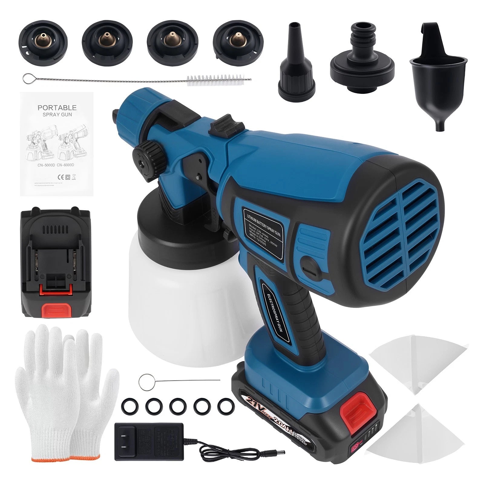 Cordless Paint Sprayer for Makita (2 Battery Electric)