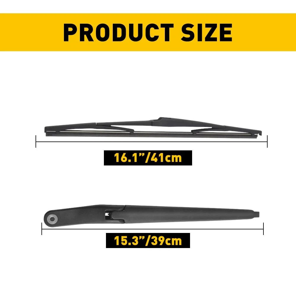 Rear Windshield Wiper Arm & Blade for Toyota Sienna (2011-2021)