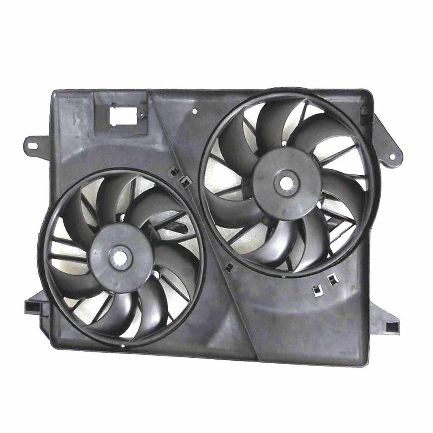 Replacement Dual Radiator Condenser Fan Assembly for See Compatibility Chart (2009–2012)