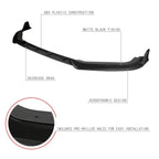 Front Bumper Lip Under Panel Splitter Diffuser for Honda Fit (2018–2021)