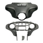 Batwing Fairings for Harley Street Glide (2014–2023) Charcoal Denim/Black Denim
