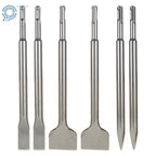 6-Piece SDS Plus Chisel Set for Multiple Makes and Models