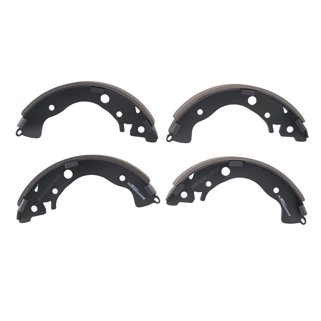 4x Rear Brake Shoes for Honda Fit (2009–2020), Insight (2010–2014), Civic (2006–2015)