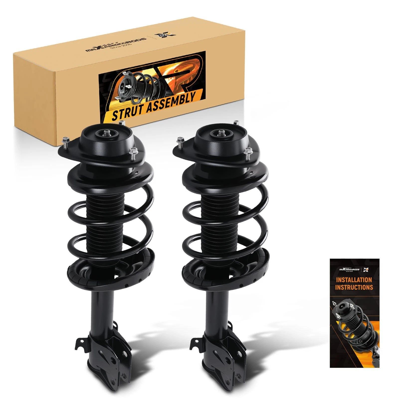 Front Complete Struts w/ Coil Spring Assembly for Subaru XV Crosstrek (2013–2017)