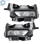 Pair of Chrome Bumper Fog Lights for Nissan Versa (2020–2021)