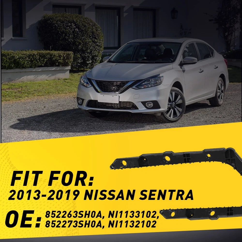 Bumper Bracket Set of 2 for Nissan Sentra (2013–2019)