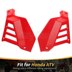 2Pcs Red Radiator Shrouds for Honda ATC250R (1985–1986)