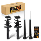 Set of 4 Complete Strut & Spring Assembly Rear Shocks for Honda Civic (2016-2021)