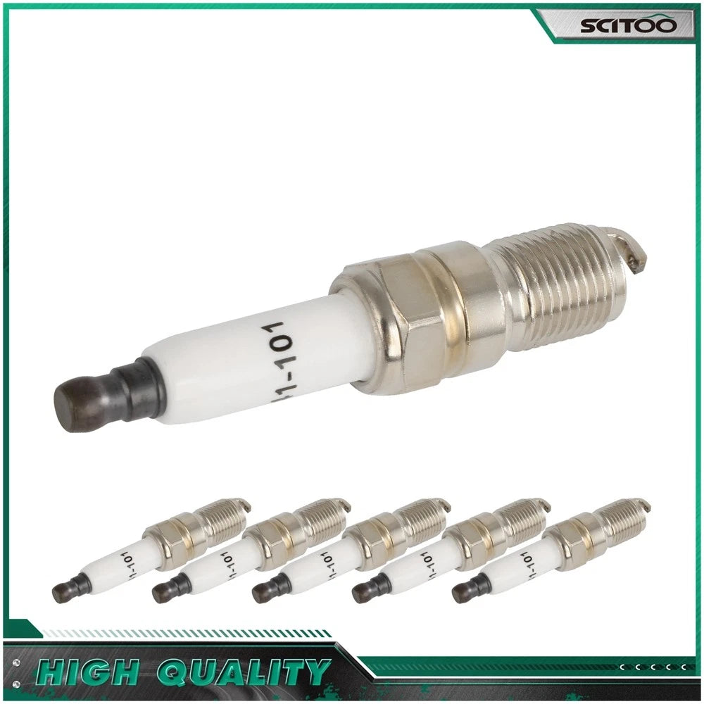 Set of 6 Iridium Spark Plugs for Chevrolet Equinox Camaro Impala Silverado 1500 Malibu