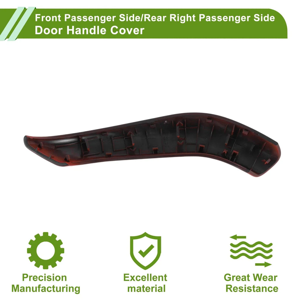 Door Panel Handle Pull Trim Cover for BMW X1 (15-20) Red