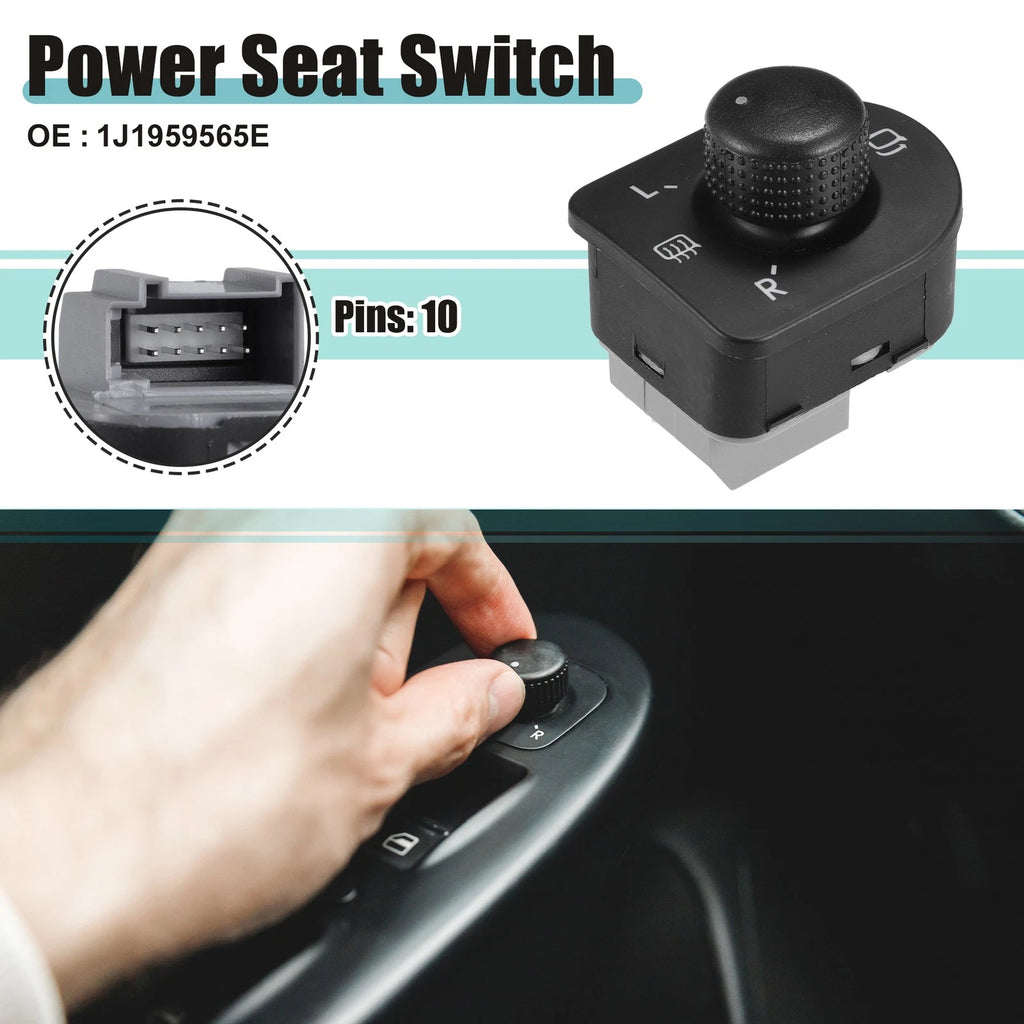Set of 1 Rear View Mirror Remote Control Switch for Volkswagen (1999–2005)