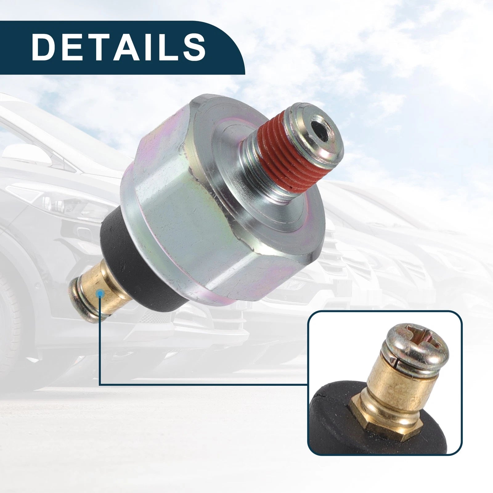 Fuel Pressure Sensor for Honda Accord (1998–2002) No. 37240634671 Metal