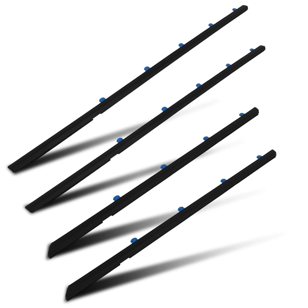 Window Scraper Seal Belt Weatherstrip for Honda Civic Sedan (2012–2015)