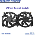 Radiator and Condenser Fan for Nissan Pathfinder Infiniti QX60 (2013–2020)