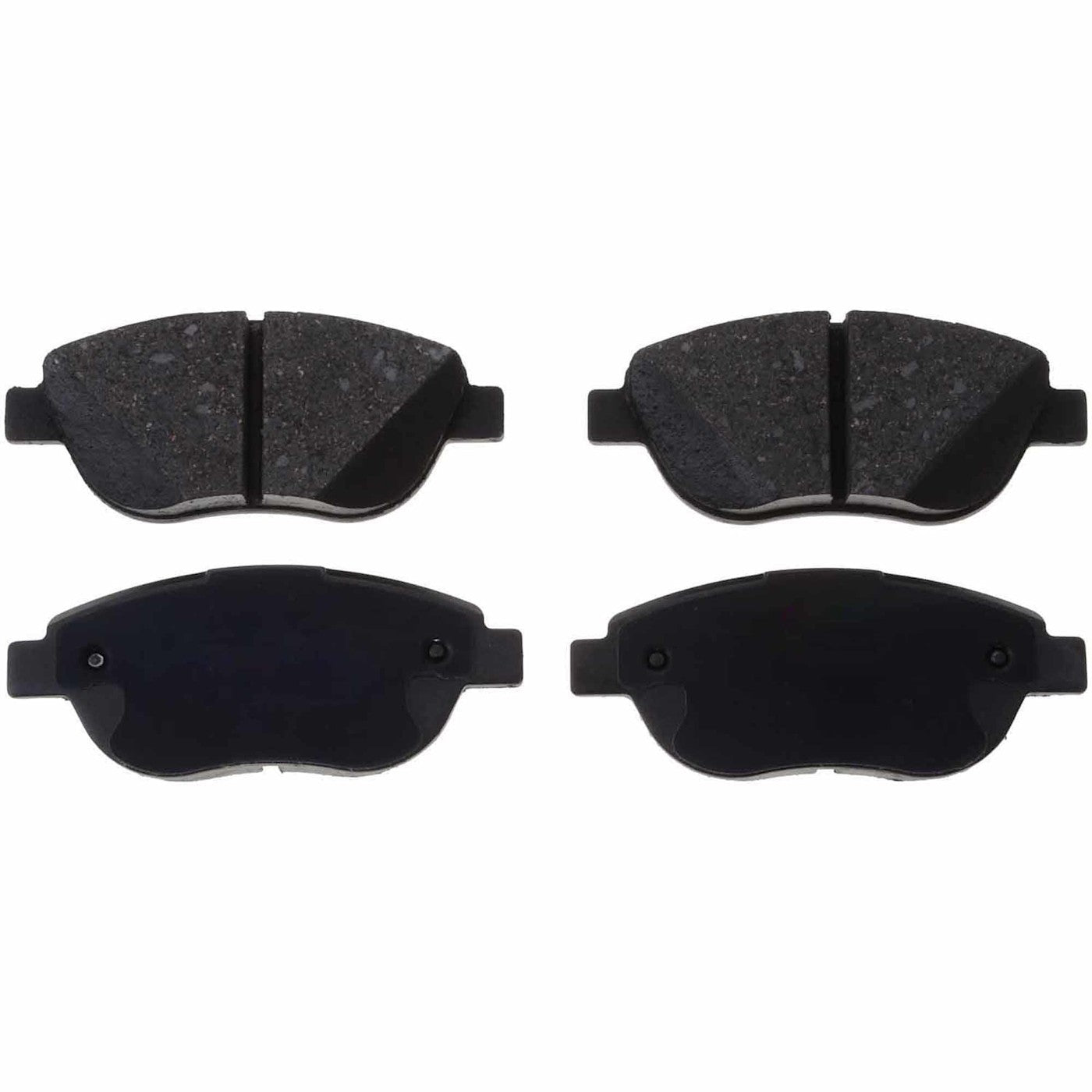 Set of 2 Brake Disc and Pad Kits for Fiat 500