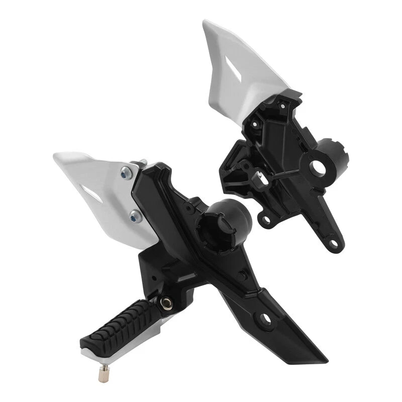 Driver Rider Footrests Footpegs Bracket for Kawasaki Ninja 650 Z650 (2017–2025)
