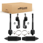 Set of 2 Front Inner Outer Tie Rods for Ford Expedition F150 Navigator (2007–2017)