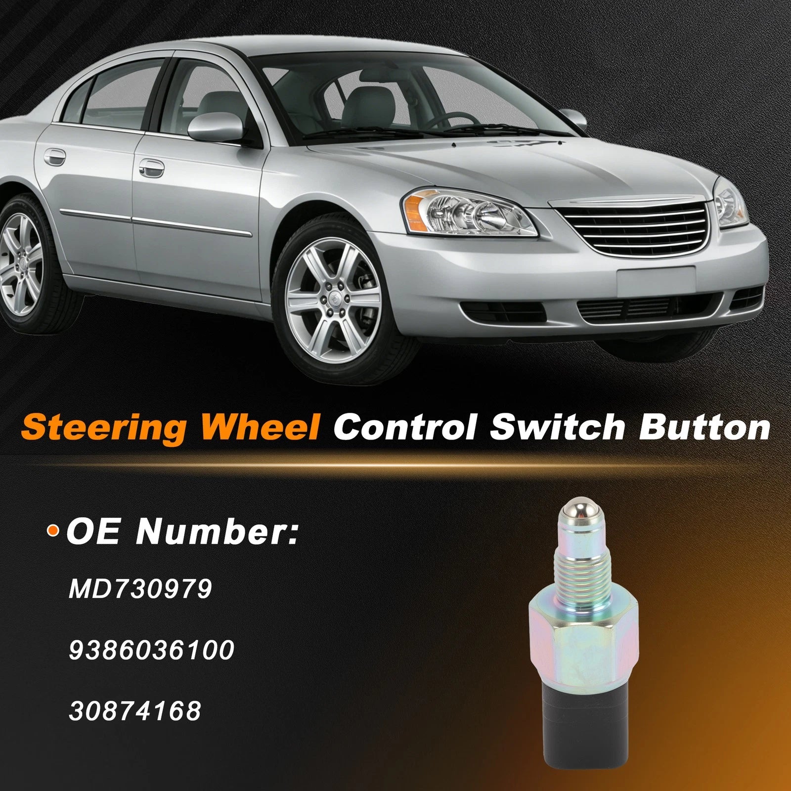 Backup Light Switch for Chrysler Sebring (2004) MD730979