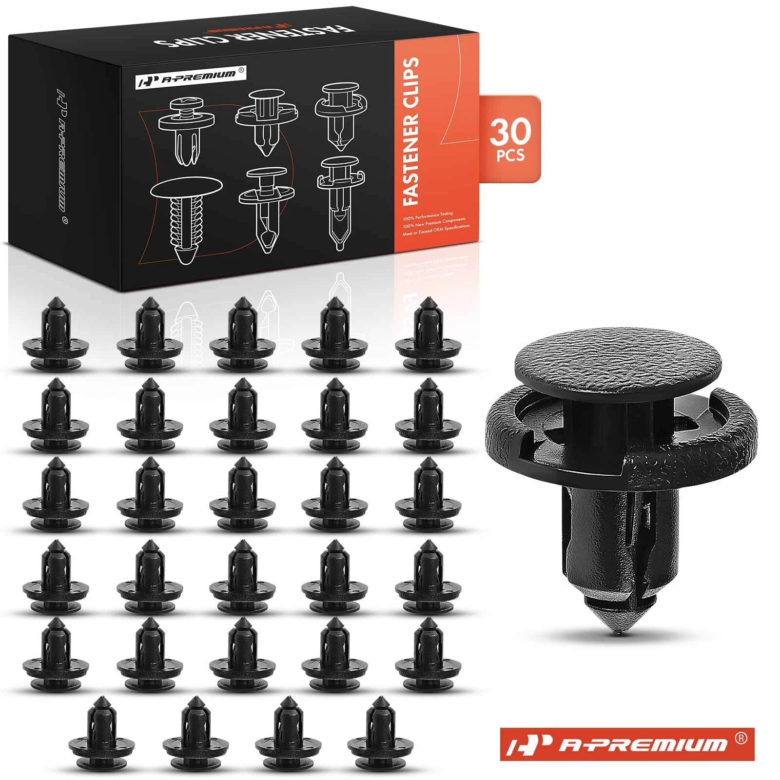 Set of 30 Wheel Well Liner Clips for Tesla Nissan