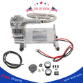 Air Compressor Kit for Train Horns & Bag Suspension (12V)