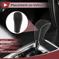 Gear Shift Knob Cover for BMW 3 Series E90 Black Beige Faux Leather