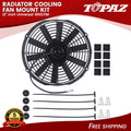 12" Electric Radiator Cooling Fan Mount Kit Universal