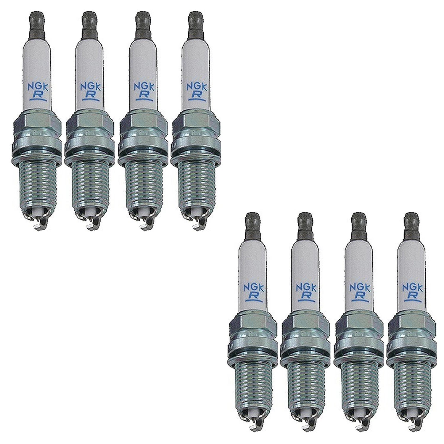Set of 8 NGK Laser Platinum Spark Plugs PFR6WT for Audi Q7 S5 VW Touareg