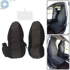 Set of 2 High Back Seat Covers for Ford Ranger (1998–2003) Red/Gray/Black