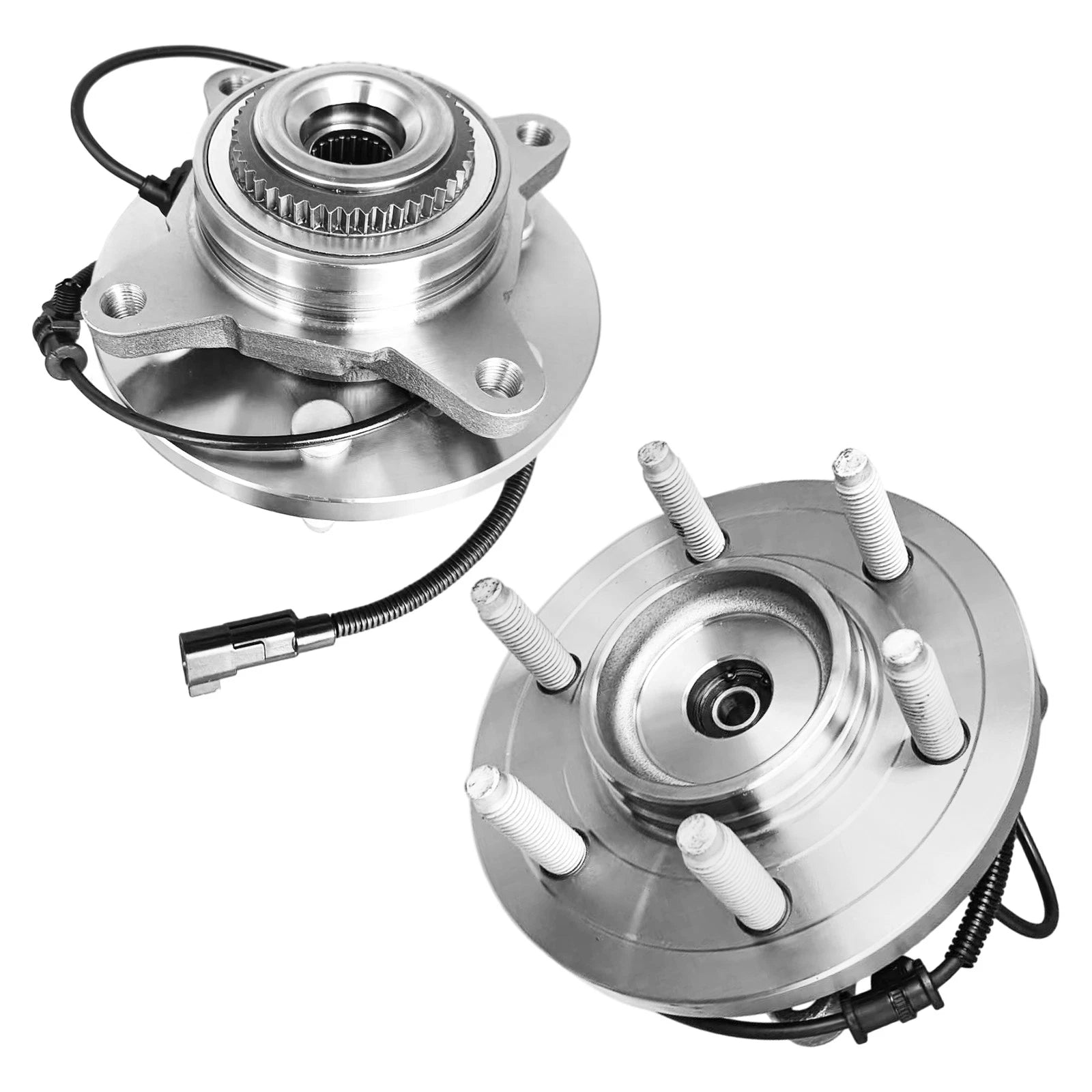 2X Front 4WD Wheel Hub Bearings Assembly for Ford F-150 Expedition (2011–2014)