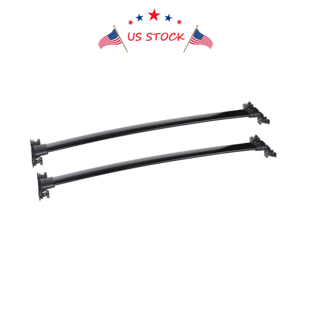 Set of 2 Aluminum Roof Rack Cross Bars for Toyota Highlander (2008–2013)